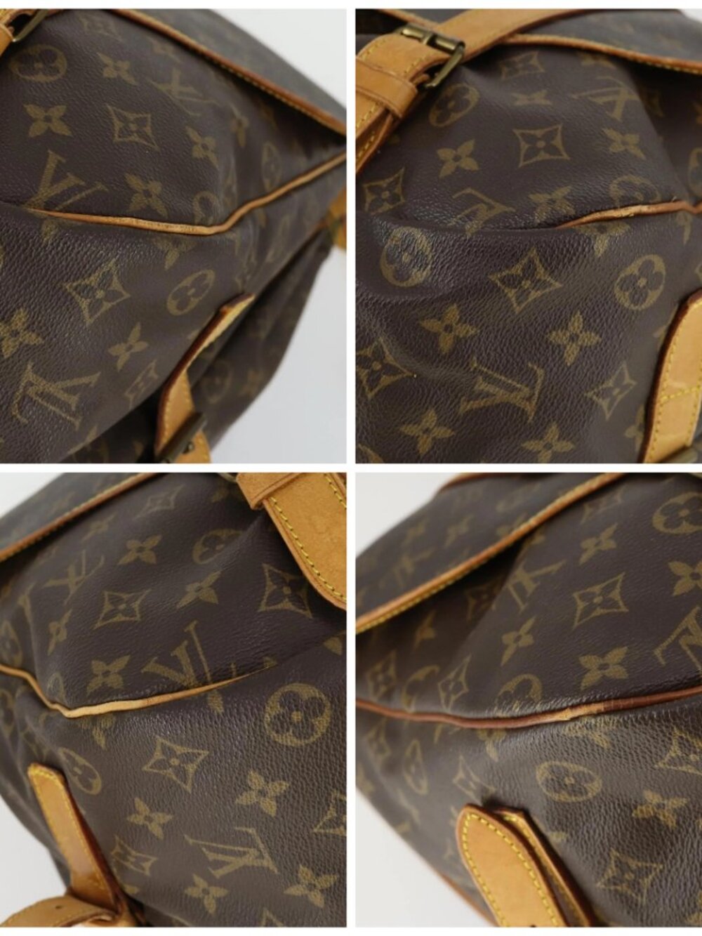 LOUIS VUITTON Monogram Saumur 43 Shoulder Bag M42252 LV Auth 163436 - Picture 14 of 16